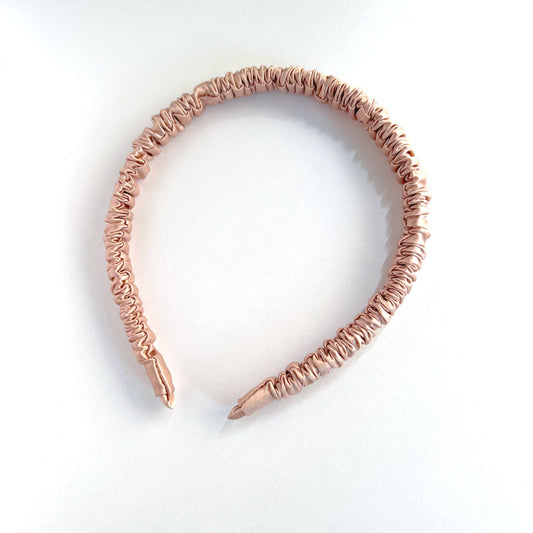 Mulberry headband rose gold