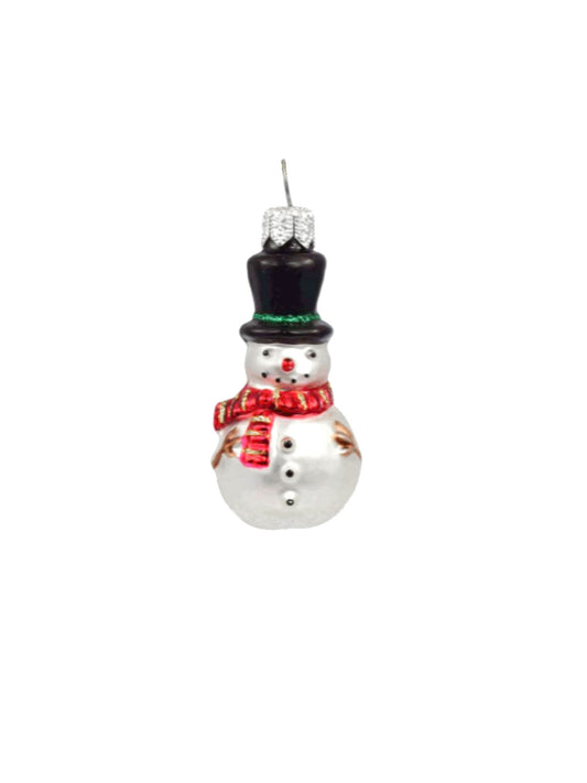 Snowman with Hat Ornament