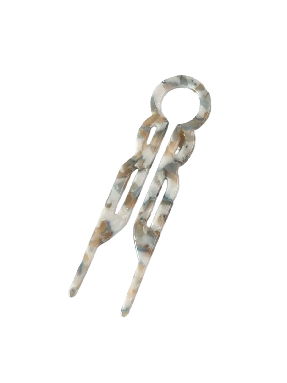 Sophia french hair pin green