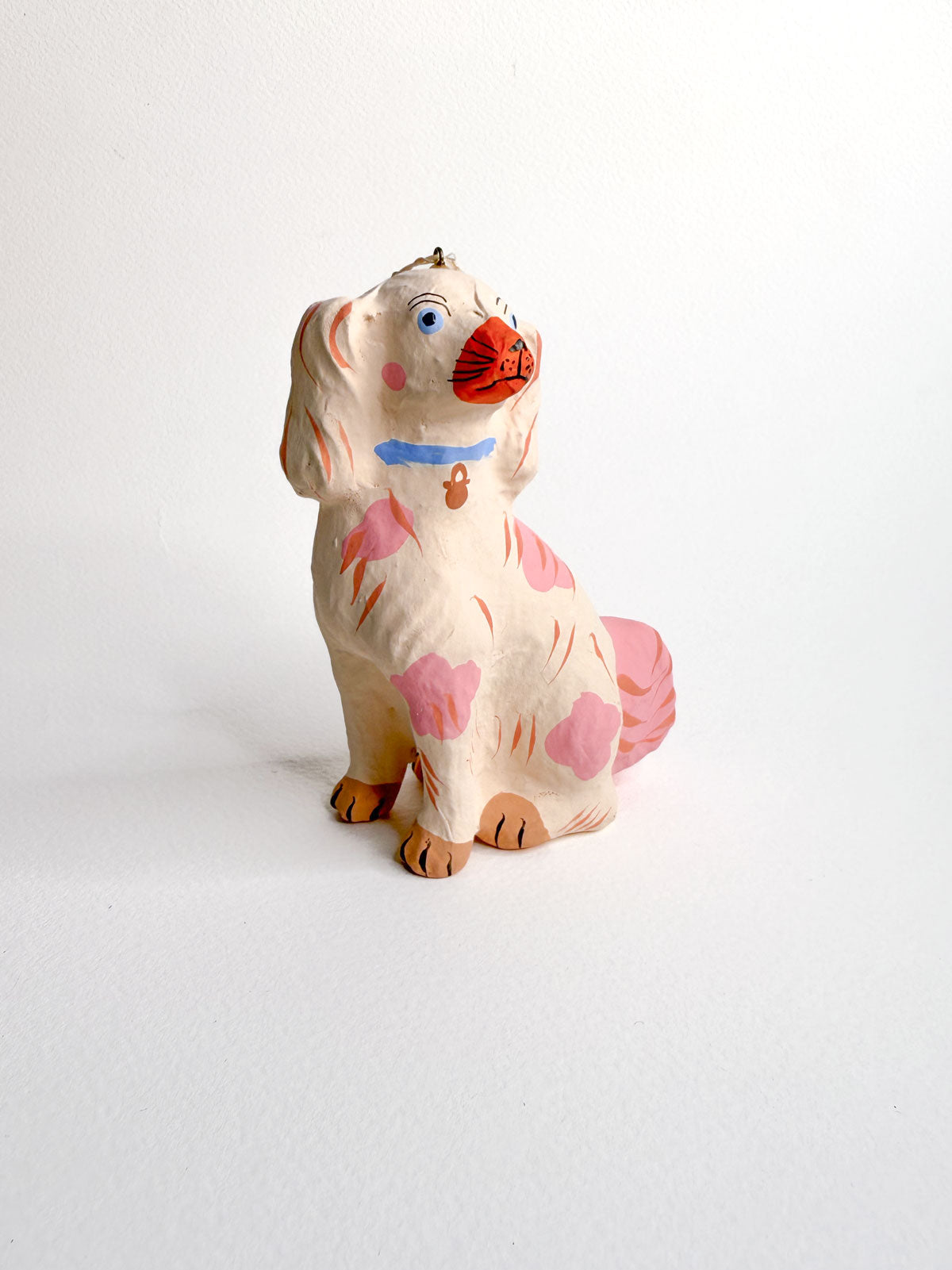 Staffordshire dog pink