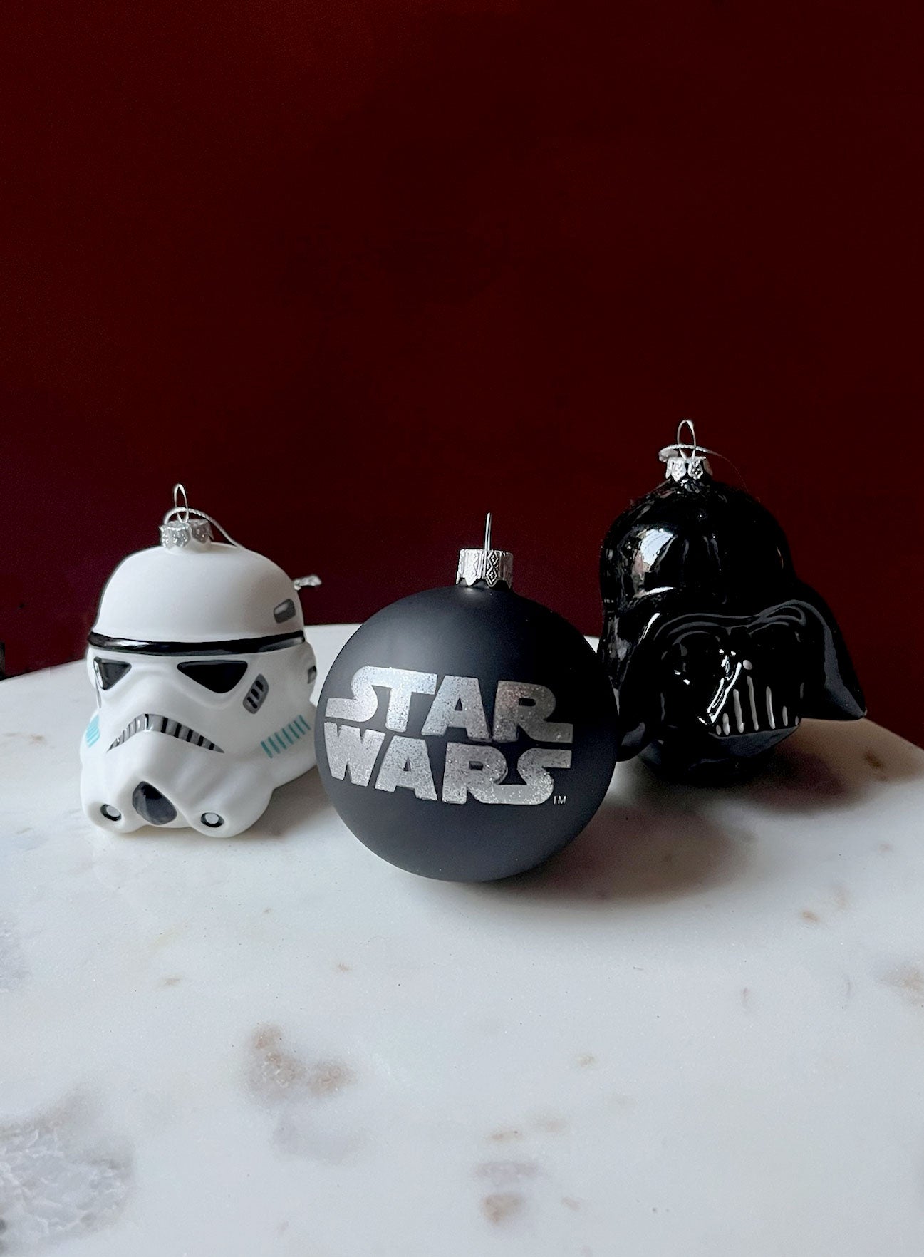 Star Wars glass bauble