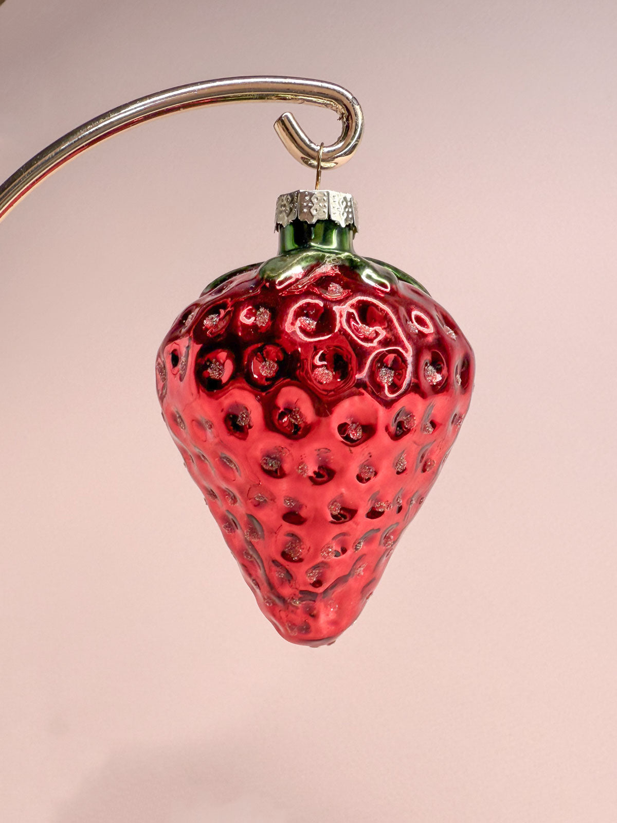 Red Strawberry Ornament