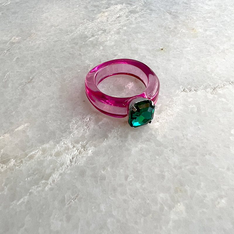 Jezebel ring pink