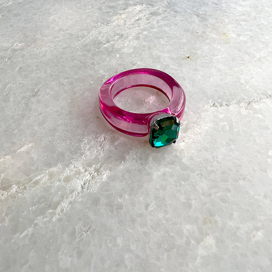 Jezebel ring pink