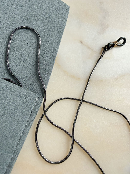 Sunglass Strap Snake gunmetal