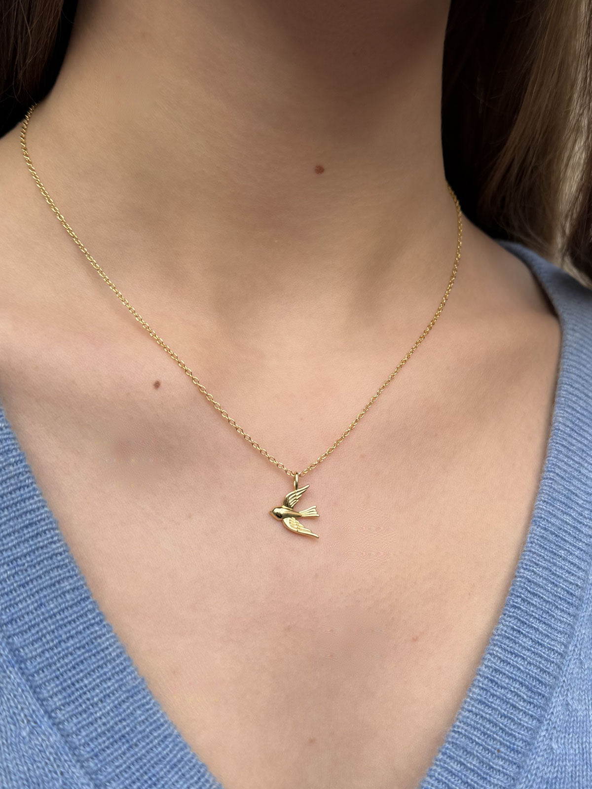 Swallow necklace