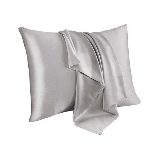 Celeste silk pillow case 50 x 60 cm Gray