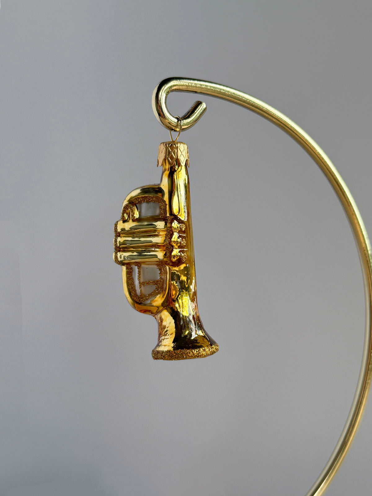 Trumpet Glass Ornament