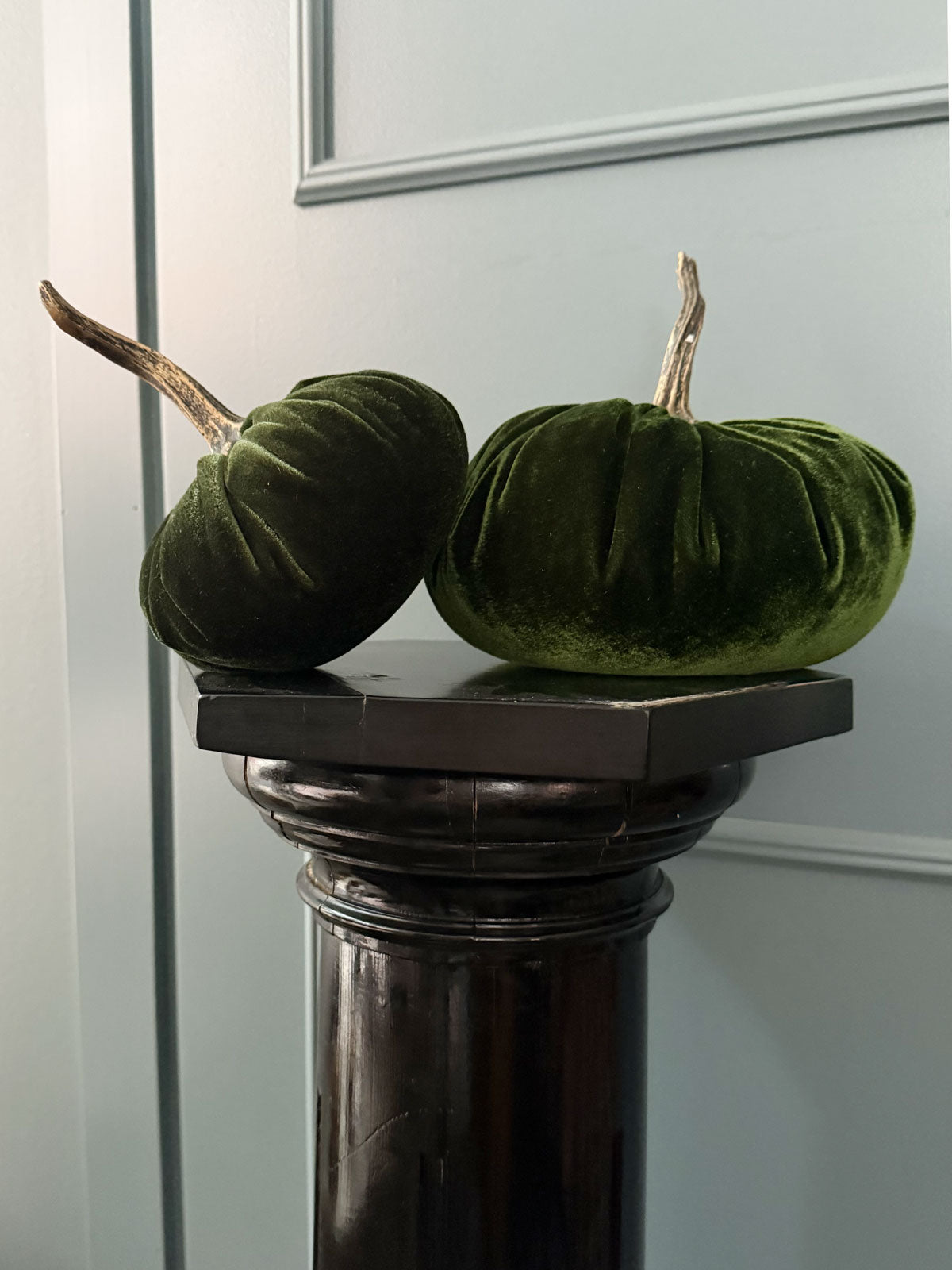 Velvet Pumpkin Decoration Small
