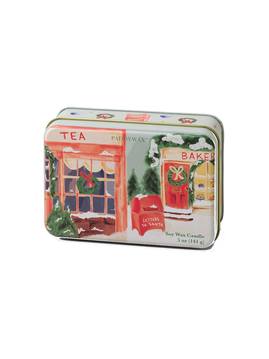 Winter Tin Candle