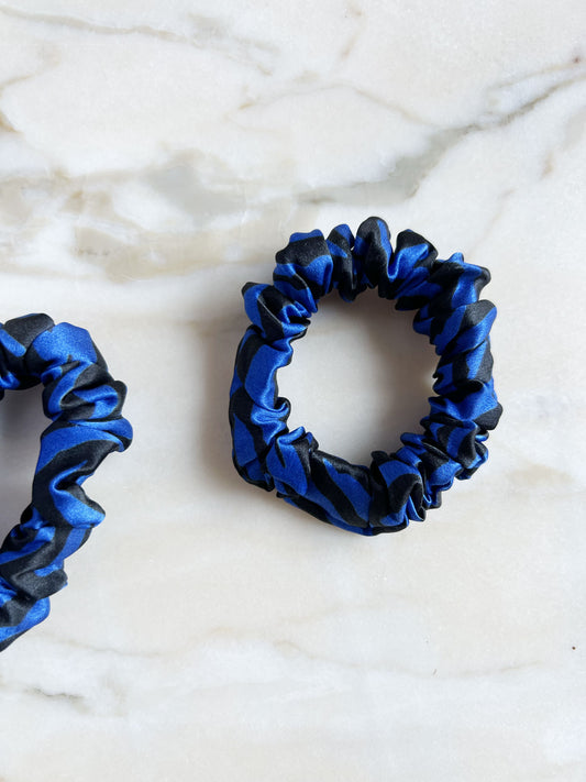 Silk scrunchie Zebra