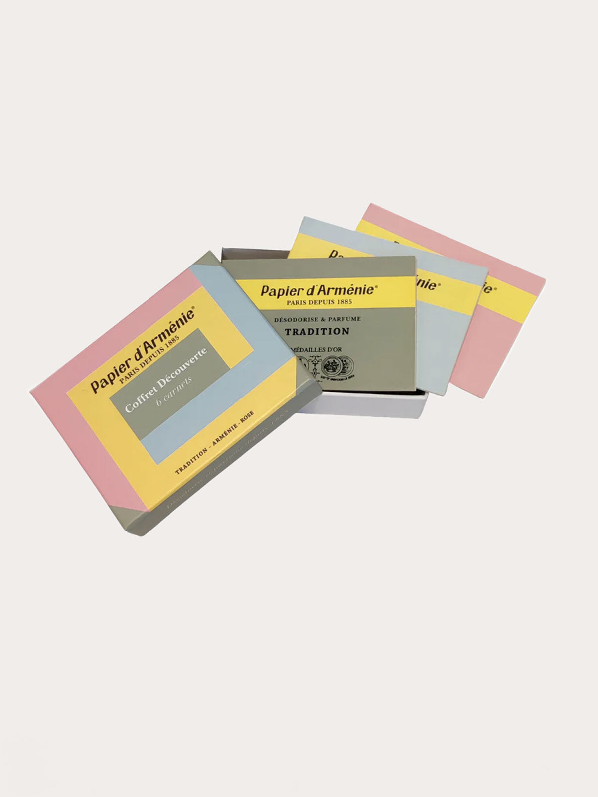 Papier d’Arménie scented paper BOX OF 6