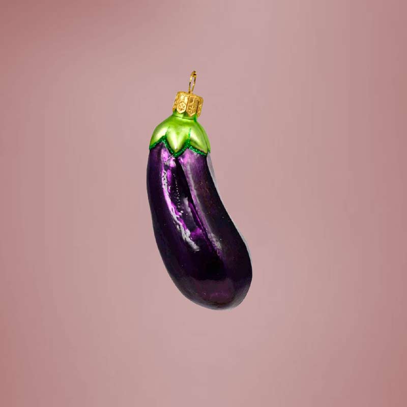 Eggplant ornament