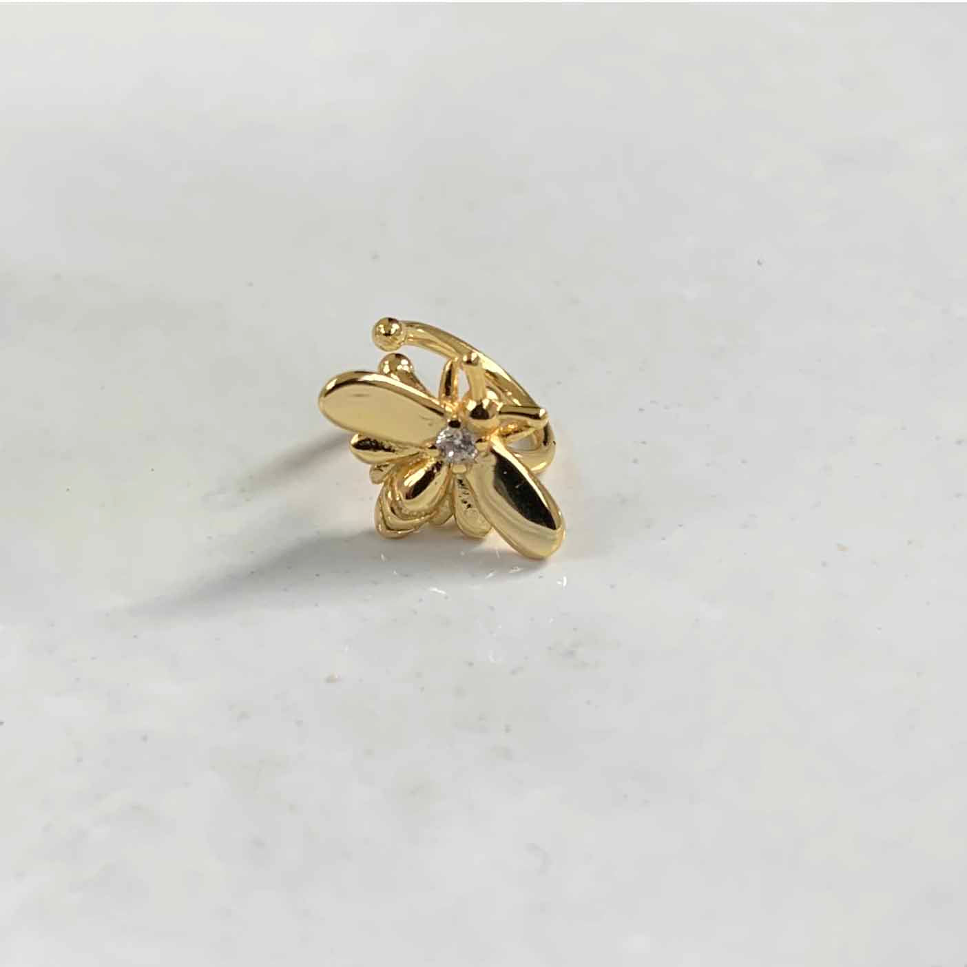 Bee ear cuff