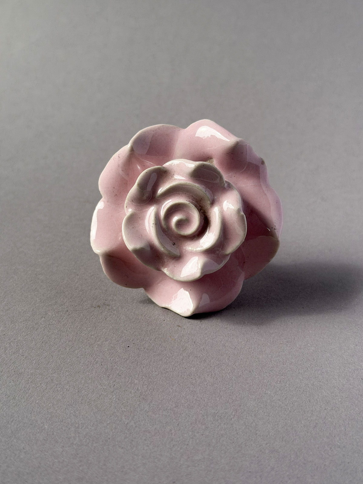 Ceramic Knob Rose Pink