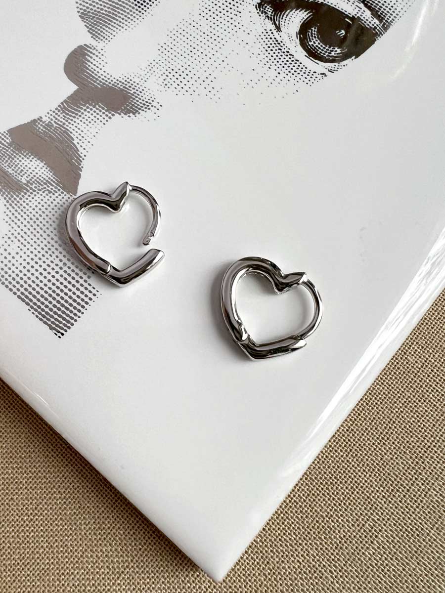 Love hoop Silver