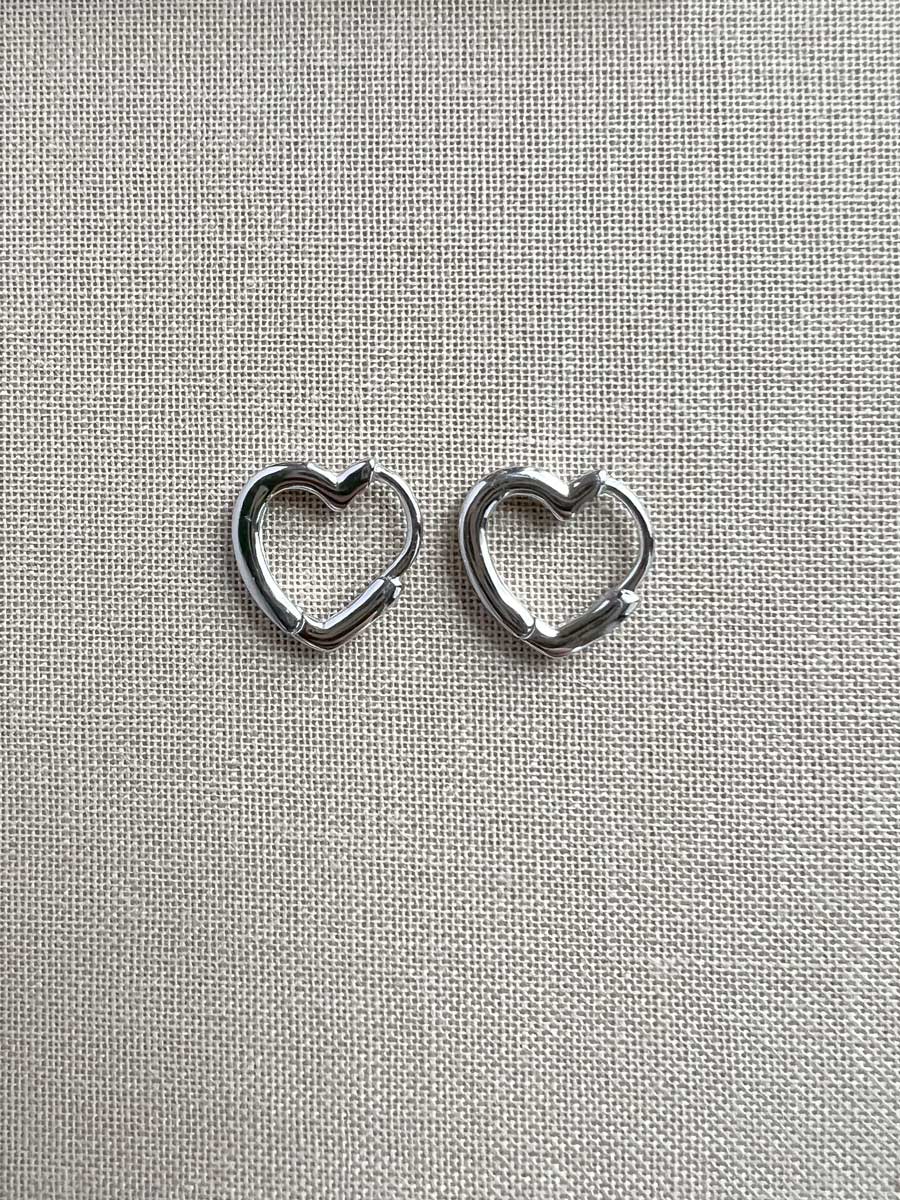 Love hoop Silver