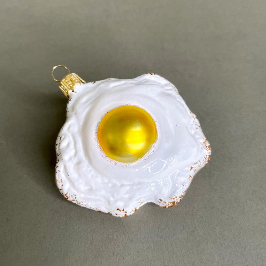 Fried egg Ornament