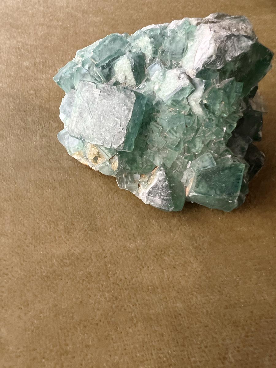 Green fluorite