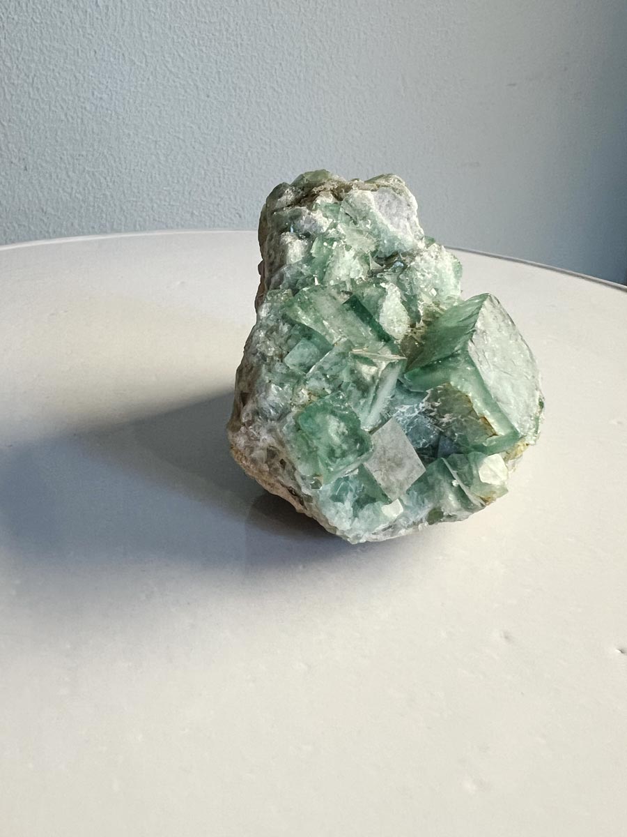 Green fluorite