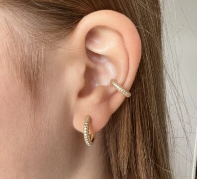 Diva ear cuff gold