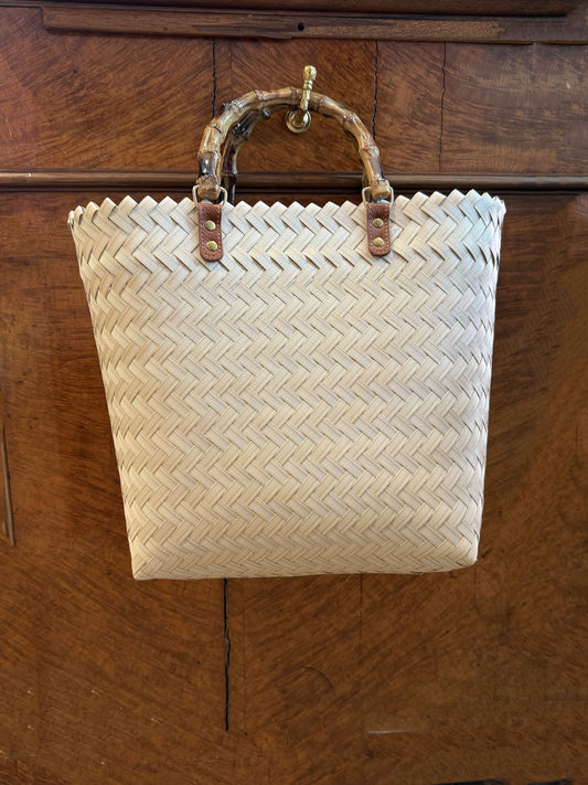 Island Tote Natural  L