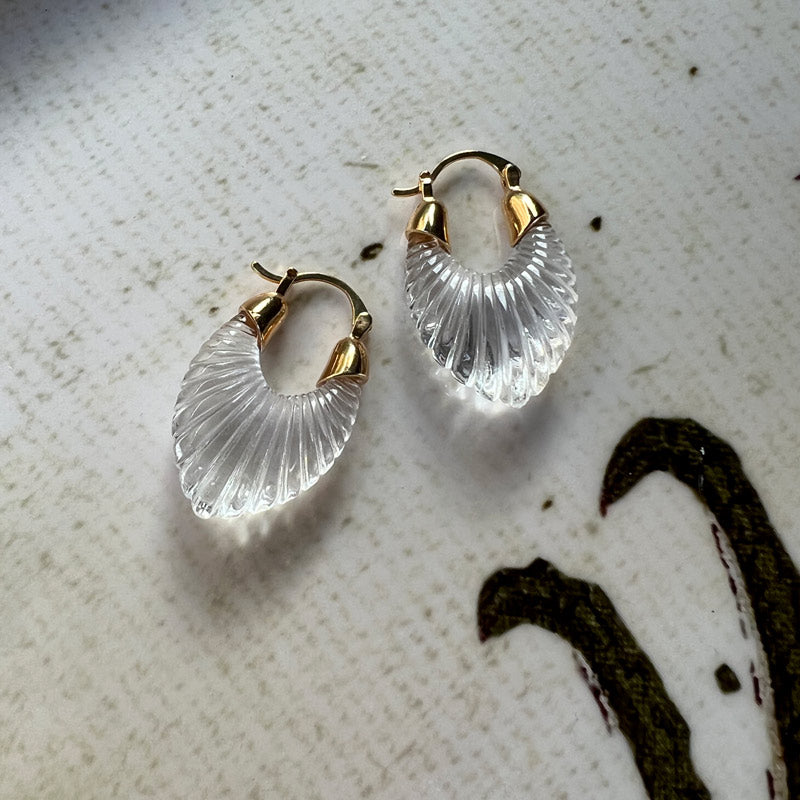 Lea earring clear