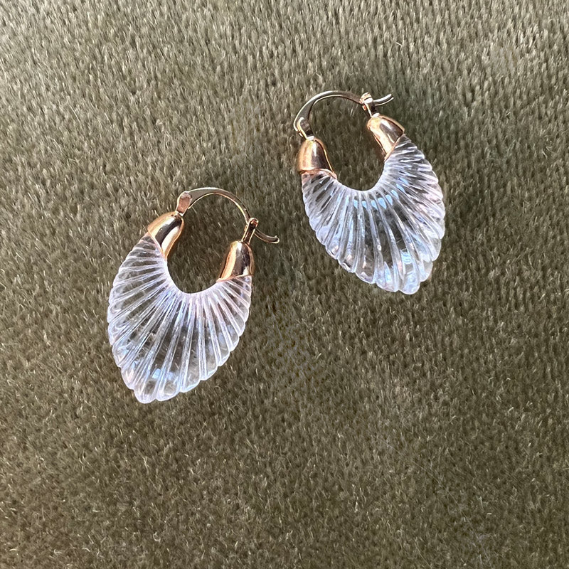 Lea earring clear