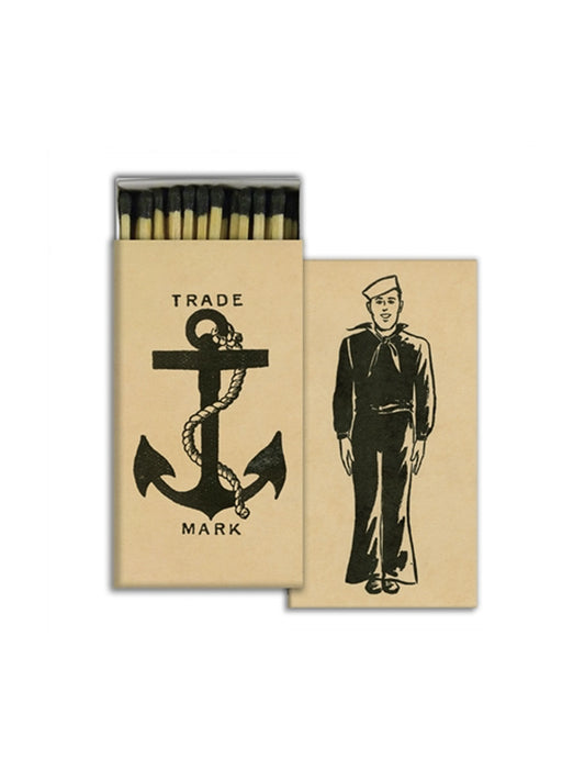 Match Box Anchor & Sailor
