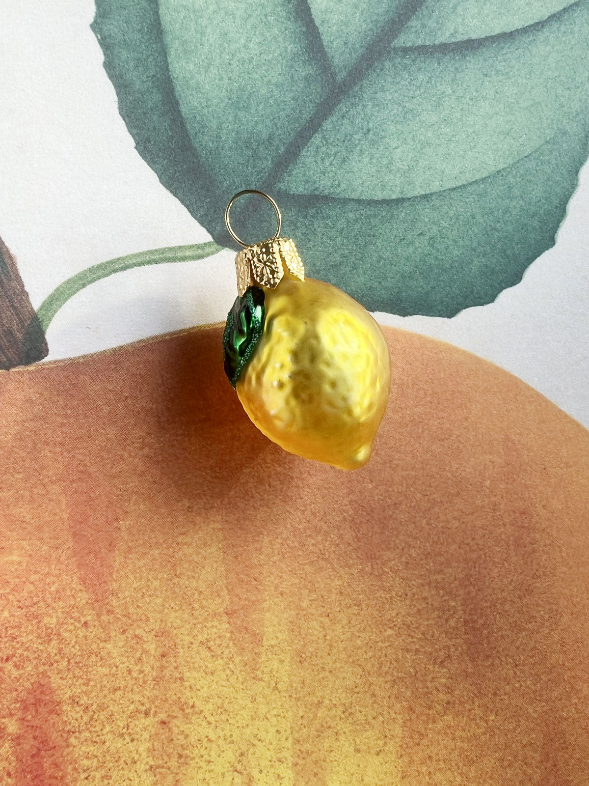 Mini Lemon Ornament