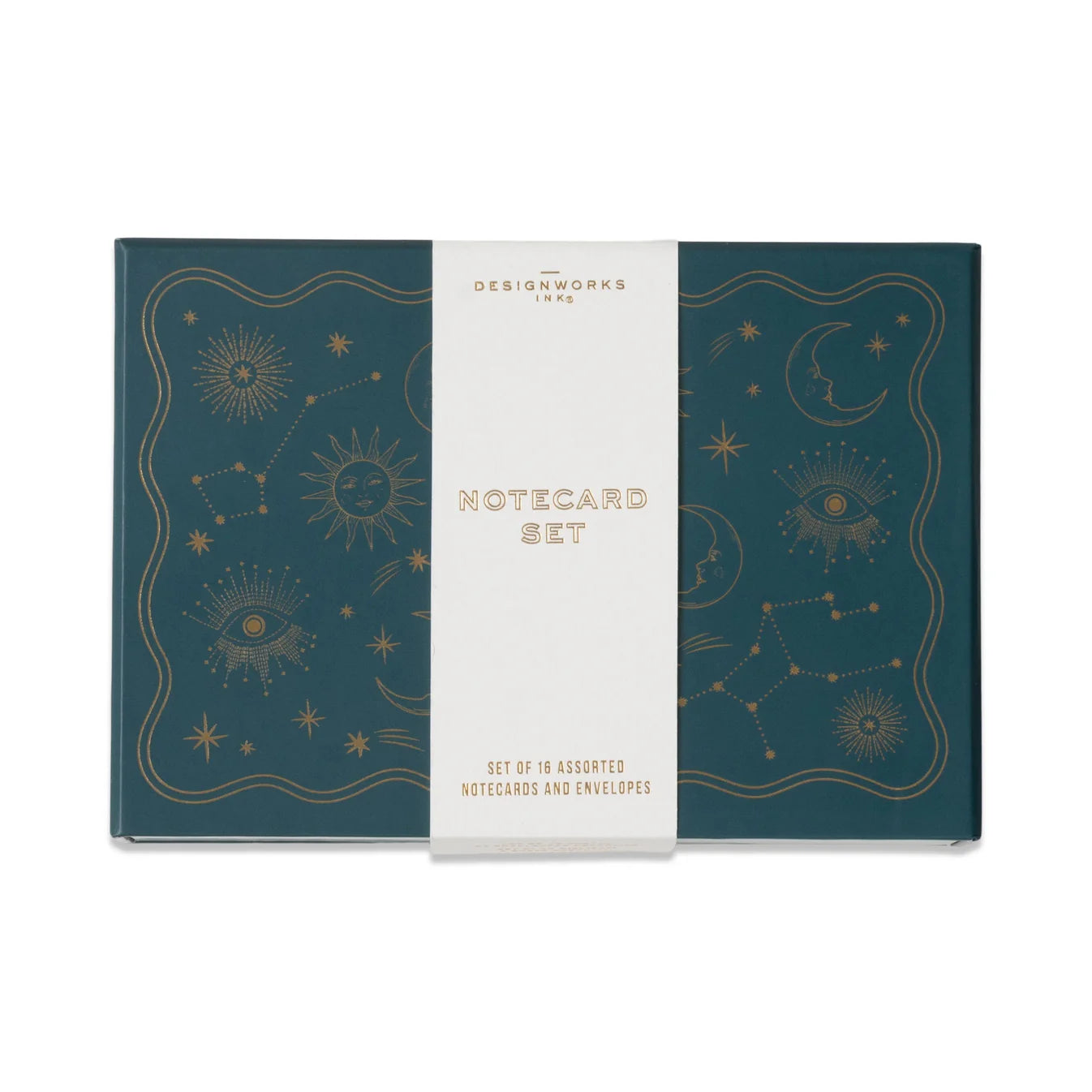 Celestial notecards - set of 16
