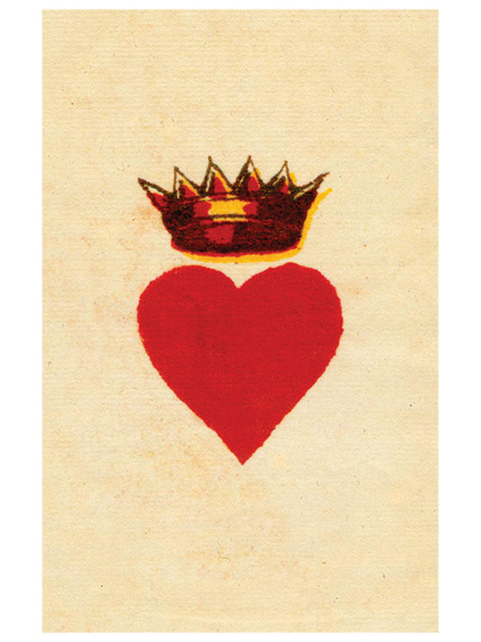 Crowned Heart Post Card