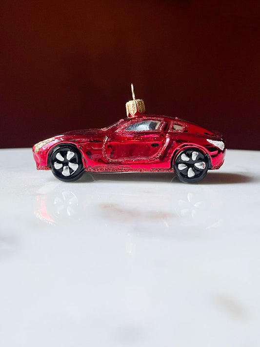 Sports Car Ornament