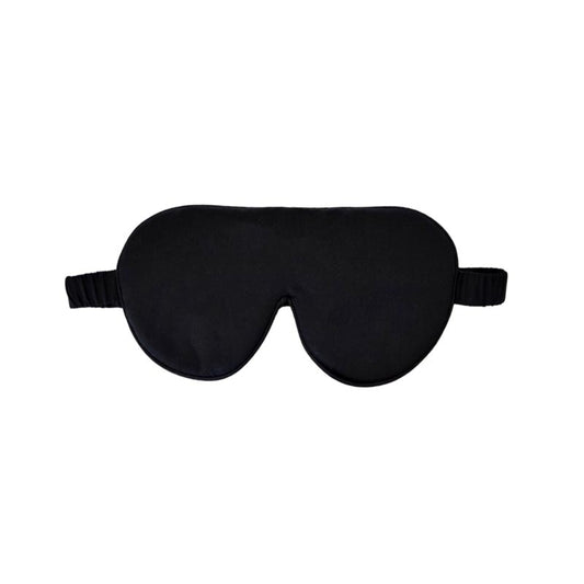 Serene silk sleep mask Black