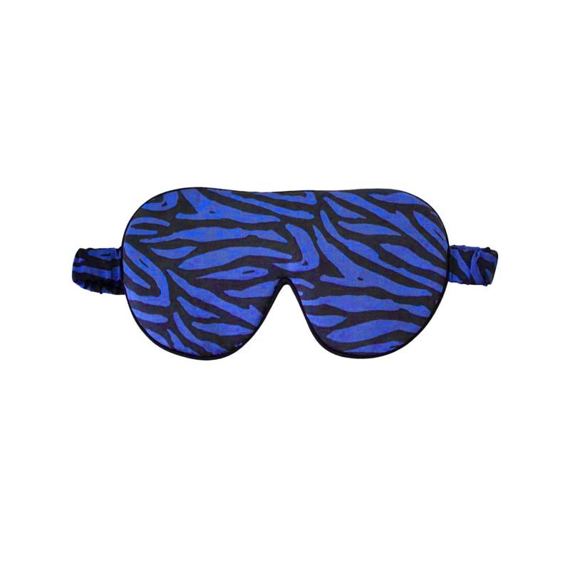 Serene silk sleep mask Zebra