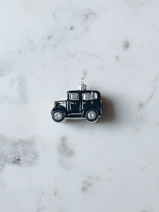 Black car Ornament, small