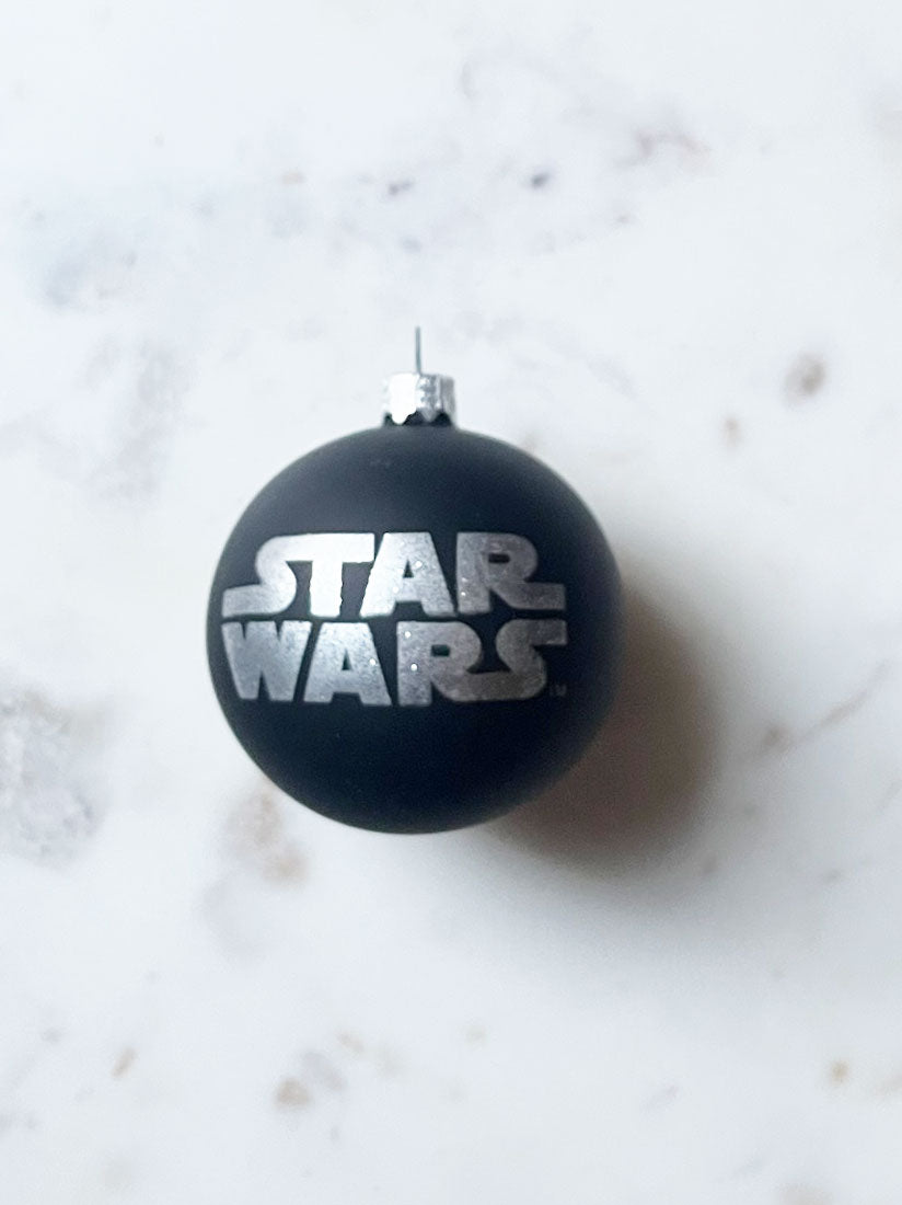 Star Wars glass bauble