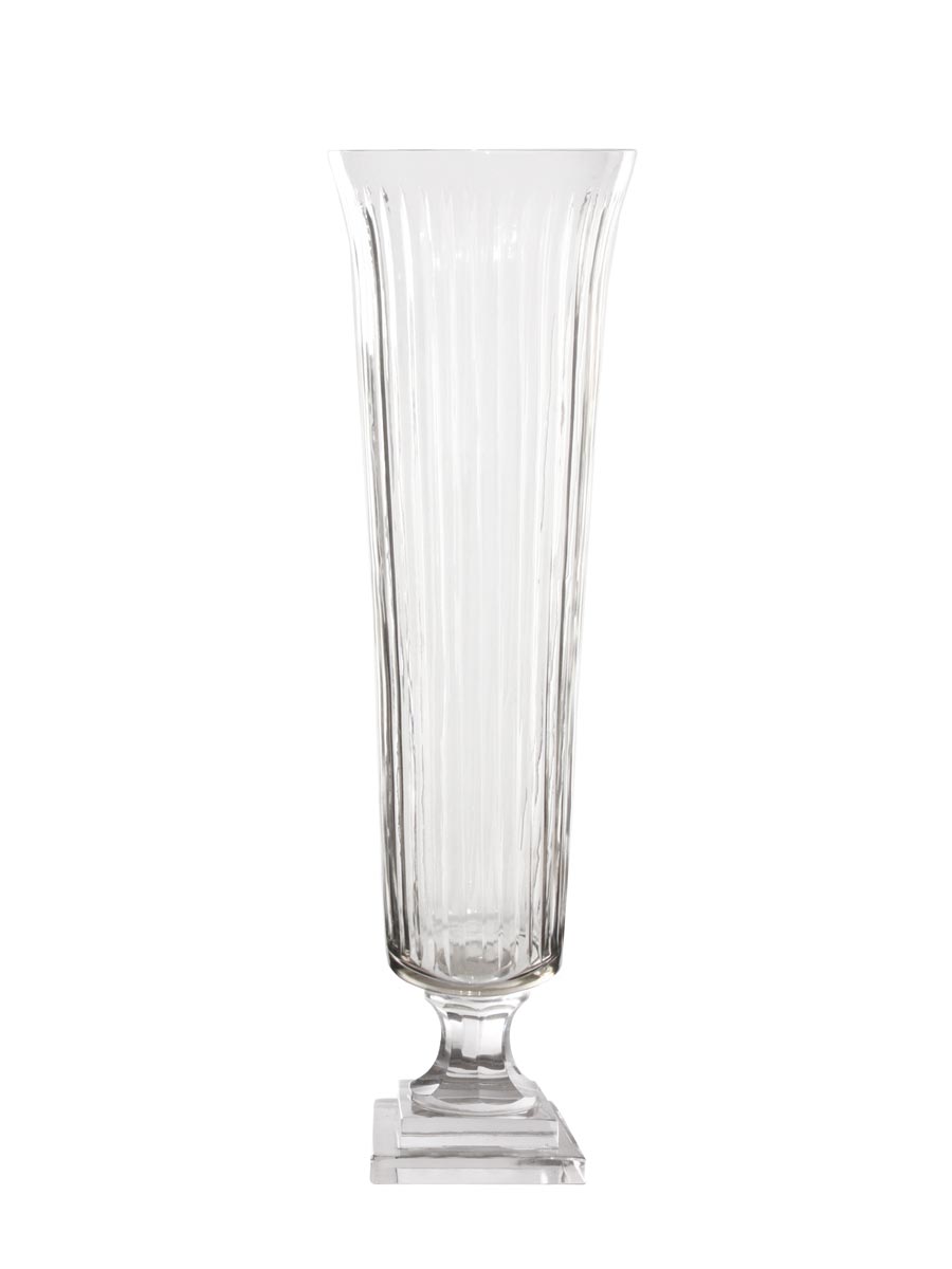 Glass vase trumpet